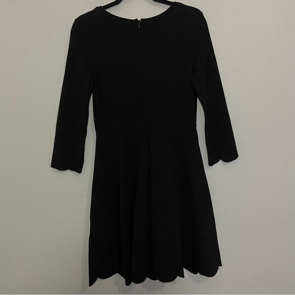 Lulu's Cumulonimbus Scalloped Skater Dress Large - Picture 9 of 9